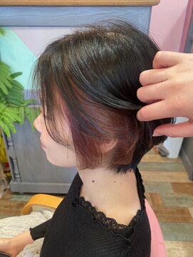 サロンドレノマパートスリー(SALON de renoma P-lll) 美髪ケア＊髪質改善＊前髪イメチェン_Pink行徳駅 妙典駅浦安駅