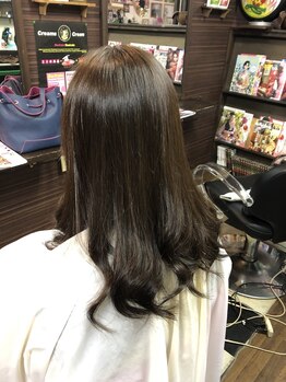 ヘアーメイク エイトボール(HAIR MAKE EIGHT BALL)の写真/【オーガニックカラー剤取り扱いあり◎】お肌が弱くてなかなかカラーに挑戦できなかった方もご相談下さい！