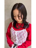 ヨーク(YOKE)&nbsp;YOKE/オリーブ/グレー/レイヤー/セミロング