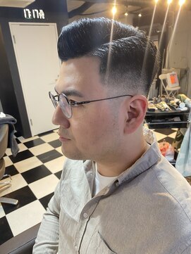 バッドバーバー 蒲田店(BAD BARBER) サイドパート/バーバースタイル