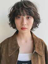 ローレンアオ(LOREN AO)&nbsp;黒髪/ボブルフ/ネビージュ/小顔/ワンレン/栄/髪質改善/前髪