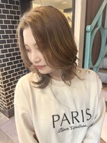 アヴァンス 天王寺店(AVANCE.) ミルクティーベージュ×透明感カラー