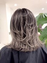 ヘアールーチェ(Hair Luce)&nbsp;ハイライトカラーミルクティーベージュケアブリーチダブルカラー