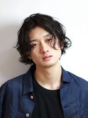 ダルビッシュ有楓真♪ミディアムボブ×サーフカール 【表参道】