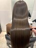 【艶髪×色持ちup】カット+ヒアルロン酸カラー+髪質改善メテオトリートメント