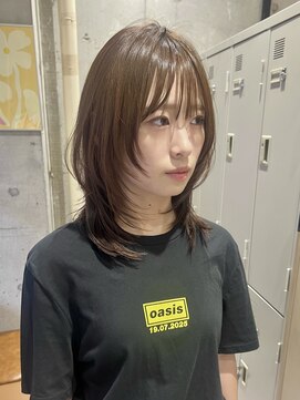 トマト(TOMTO) 【RENA】レイヤーカット_ハッシュカット
