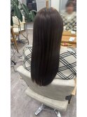 ナチュラルに明るく大人ブラウン