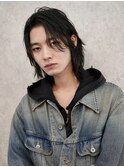 心斎橋ツイストスパイラルパーマ波巻パーマ緩めメンズ20代色気