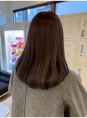 透明感グレージュ