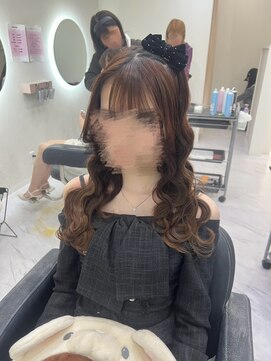 ヘアセットクラン リリー 東梅田店(hair set Clan lily) りんごちゃんヘア