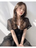 アッシュ 学芸大学店(Ash)&nbsp;ロング/おとな女性/ミルクティーブラウン/ハイライト/髪質改善