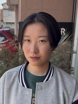 リシェール 北越谷店(RICHAIR)&nbsp;着物ヘア/大人ガーリー/ダークアッシュ/似合わせカット/北越谷