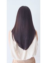 フォトンブリーロ(photon brilo)&nbsp;ダークパープル髪質改善酸熱Vertex+ホリスティックカラー