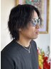 【メンズ】カット+パーマ+炭酸トリートメント¥12100→¥11500