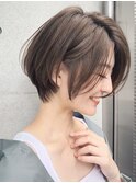 レイヤーカット ボブレイヤーボブ切りっぱなしボブ髪質改善