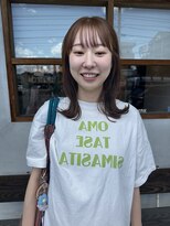 ティーズピーク(ty s peak) 透明感たっぷりミディアムヘア◎