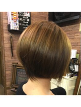 ヘアーコレクション ティーアート(Hair collection T.ART)の写真/ショートボブで魅せる髪質改善と白髪のお悩みに寄り添う至福のサロン時間☆