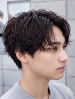 ツーダブル 梅田茶屋町中崎町店(WW..) 梅田メンズパーマニュアンスパーマフェザーパーマセンターパート