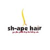 シーエイプヘアー(sh-ape hair)のお店ロゴ