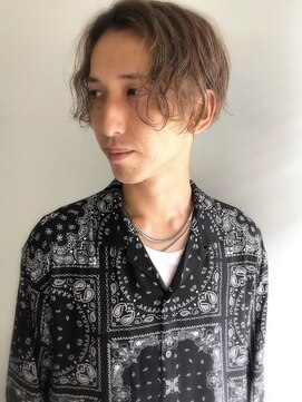 エル セルカ 高田馬場(el CERCA) [高田馬場新宿池袋]メンズパーマ×ツーブロック×センターパート