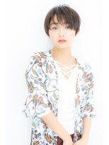 カバーヘア イヴ 戸頭店(COVER HAIR EVE) アシンメトリー×黒髪小顔マッシュショートZ戸頭30代40代50代