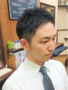 コアズヘア(Core(s)hair)の写真/21時まで営業してるのは働く男性のため！つまり、貴方のための【男性専門店】です★