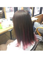 ユートピア(U topia)&nbsp;渡邉サロンスタイル22【ユートピア渡邉】小顔インナーカラー