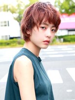 ラフィス ヘアー バース たまプラーザ店(La fith hair Bath) 【La fith】マッシュショート×ピンクベージュ