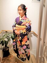 矢島美容室 荻窪店&nbsp;卒業式編みおろしヘア