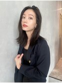 【noi】橋谷侑樹　切りっぱなしロブ　髪質改善　艶髪カラー