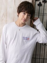 トニーアンドガイメン ホテル京阪仙台店(TONI&GUY MEN) アンニュイで暖色系カラーバブルマッシュa