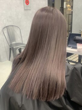ラックスビー 鹿児島店(LUXBE) 透明感うる艶ストレート/髪質改善/イルミナカラー