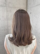 リビンバイアフロート(Livin by afloat) ブリーチなし透明感カラー　くすみベージュ　おおたかの森