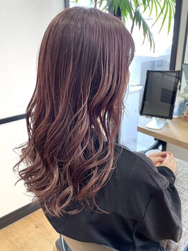 リアントウキョウ(Lian.Tokyo) (LianTokyo )人気の濃いめピンクラベンダーセミロング