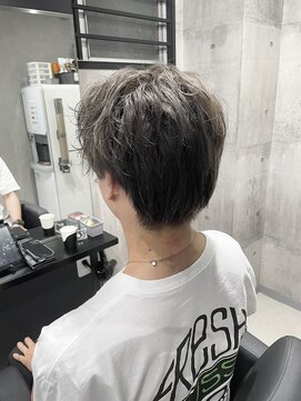 アンダーバーホワイト 京橋店(_WHITE) 無造作アッシュグレー