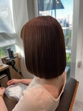 テラスヘア センダイ(TERRACE hair SENDAI) 【艶髪ボブ】髪質改善縮毛矯正使用