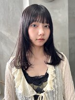 テトヘアー(teto hair) ブラウンブラック、ナチュラルカラー　前髪カタログ