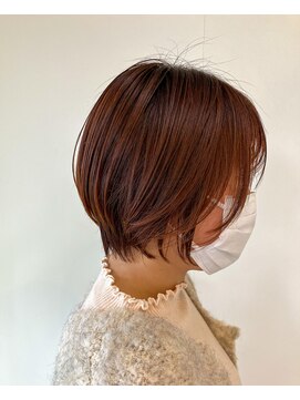 マヤ 小瀬店(MYA) オレンジブラウンAujua/白髪ぼかし/髪質改善/イルミナカラー