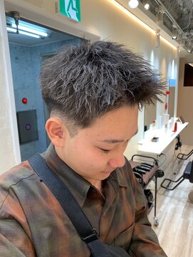 ルースト 西院店(ROOST) スパイキーショート ツイストパーマ ピンパーマ