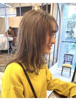 ヲタク(wotaku.)&nbsp;くすみベージュブリーチなし透明感カラーくすみカラーブラウン