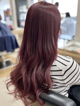 ヘアークリアー 春日部 大人可愛い艶が抜群チェリーレッド/艶髪/30代40代50代/春日部