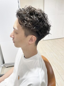 アルクバイネオリーブ 荻窪店(arc by neolive) アップバングメンズパーマ