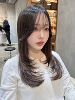 ロンド エスポワール 錦糸町(Lond espoir)&nbsp;◯シアーカラーセミディカール姫カット韓国ヘアざくざくレイヤー