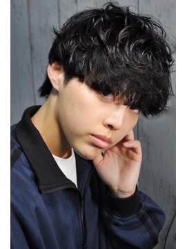 プレミアムバーバー 目黒店(PREMIUM BARBER produce by HIRO GINZA) ショートシークレットパーマ