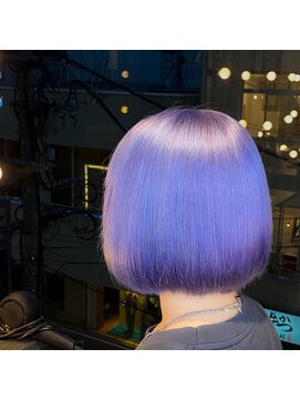 ジルバイジゼル(JILL by GiseL) 中世ウルフ/メンズウルフ/ハイトーン/ダブルカラー/ホワイト