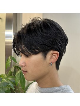 マインバイアフロートギンザ(MYNE by AFLOAT GINZA) 毛流れヘア/センターパート/ニュアンスパーマ/韓国ヘア