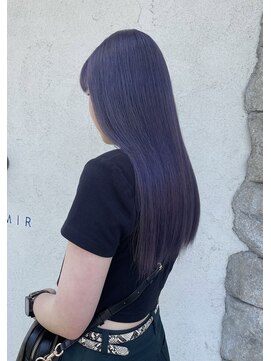 シェミール(CHEMIR) パープルカラー×ケアブリーチカラー【四日市】