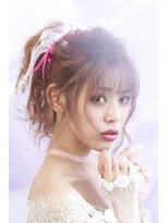 シャルメ 池袋(CHARMER) コンサートやイベントにおすすめ！！ふんわりポニーテール