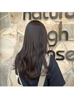 ナチュラルハイセンス 本店(natural high sense) ロング×艶ベージュ◇町屋/似合わせカット