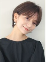 ルアン 大分駅店(ruen)&nbsp;ショートヘア前髪長めショートカット大人ショート耳かけショート